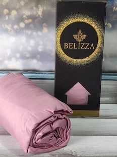 Простирадло сатинова на резинці Belizza Freza 180х200см