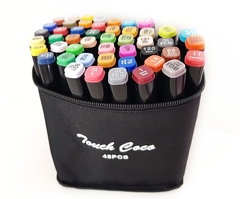Набор маркеров Touch для рисования и скетчинга на спиртовой основе 48 штук