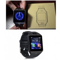 Умные часы Smart Watch DZ09 черные с черным ободком