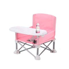Складной тканевый стол для кормления Baby Seat Розовый
