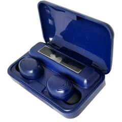 Бездротові Bluetooth навушники Proud Sound TWS F9 з сенсорним керуванням Синіє