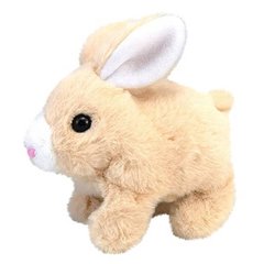 Іграшка інтерактивна Кролик Pitter patter pets Бежевий