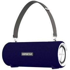 Портативна Bluetooth колонка Hopestar H39 з вологозахистом Темно-синя