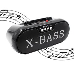 Музична Bluetooth колонка бумбокс Golon RX-BT190S Чорна