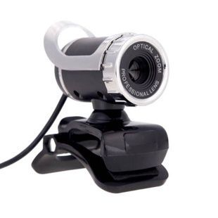 Вебкамера для комп'ютера з вбудованим мікрофоном USB Q15 Сіра