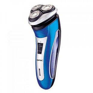 Аккумуляторная электробритва Gemei GM-7090 Голубая