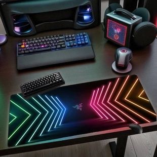 Игровой коврик для компьютерной мыши 70*30см Goliathus Razer Basilis Snake Черный с принтом