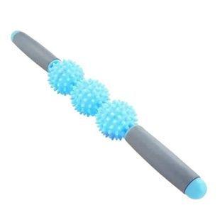 Масажер для тіла з трьома кулями, що стимулюють, Massager AND 5284 Білий з блакитним