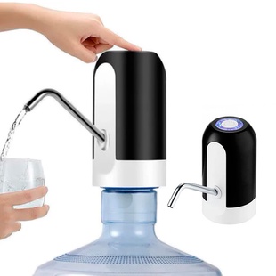 Сенсорна насадка на пляшку Automatic Water Dispenser Чорна