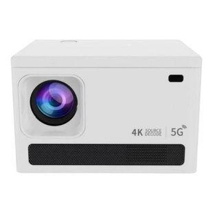 Проектор домашній 4K 4 ядра Android 10 Wi-Fi Full HD 1080P Білий