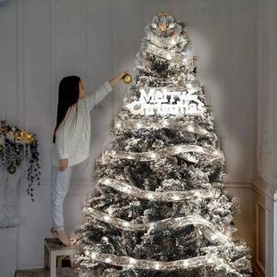 Гірлянда широка у вигляді стрічки 50Led 5м Christmas Decoration Білий