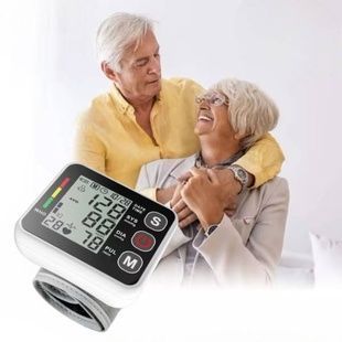 Тонометр автоматичний медичний на зап'ясті sphygmomanometer AND 1-63 Сірий
