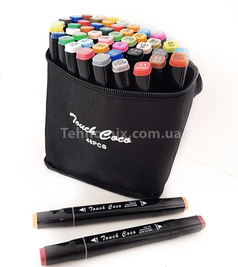Набір маркерів Touch для малювання та скетчингу на спиртовій основі 48 штук