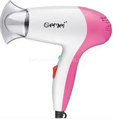 Фен Gemei GM 1711 Рожевий