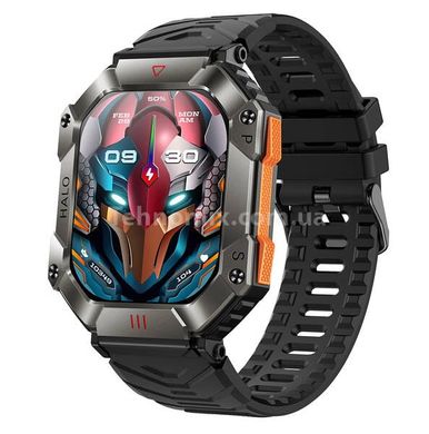 Смарт-годинник Smart Racer K+ Black з компасом