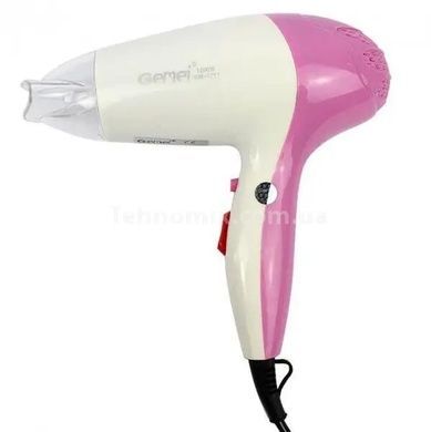 Фен Gemei GM 1711 Рожевий