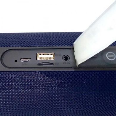 Портативная Bluetooth колонка Hopestar H39 с влагозащитой Темно-синяя