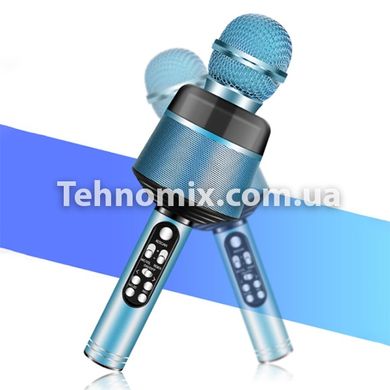 Караоке микрофон Q008 (Синий)