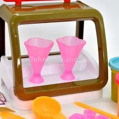 Набор теста для лепки 3 цвета Дессерты с формами Kitchen Dough