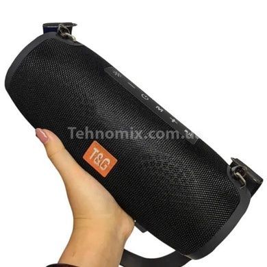 Колонка Bluetooth c функцией speakerphone с радио TG322 Черная