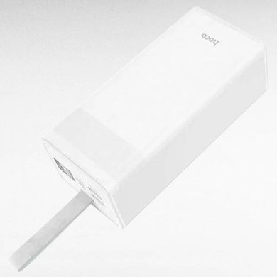 Power bank з дисплеєм 22,5W Hoco 60000MAH J89A Білий