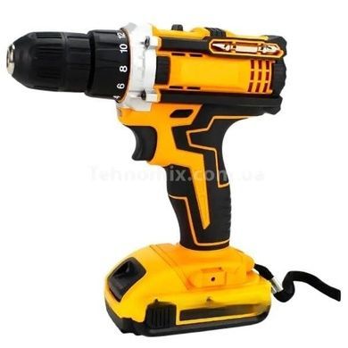 Шуруповерт акумуляторний 48V з набором ручного інструменту в кейсі Tool Set Жовтий