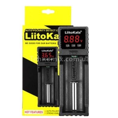 Зарядное устройство универсальное для 18650, 26650, АА, ААА Li-Ion, LiFePO4, NiCd/NiMH LiitoKala Lii-S1 Черное