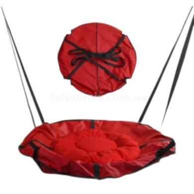 Гойдалка підвісна D60см 120-150см 270897 Червона