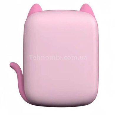 Дитячий термопринтер bluetooth, ЗУ Type-C A8 Cat Рожевий