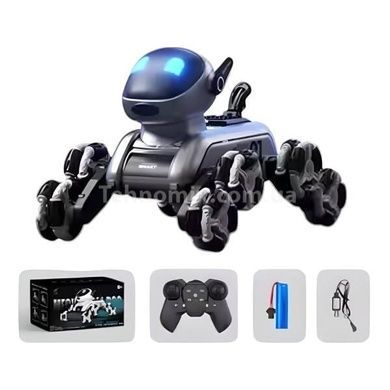 Робот-собака с музыкой, дистанционным управлением и 8 колесиками Robot Dog