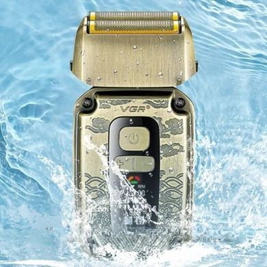Аккумуляторная машинка для стрижки и шейвер 2 в 1 VGR V-641