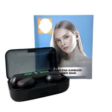 Навушники бездротові 2000мАч Bluetooth TWS BTH-F-5 Чорні