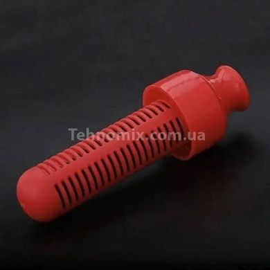 Бутылка для питьевой воды с фильтром 550мл BOTTLE Прозрачная с красной крышкой