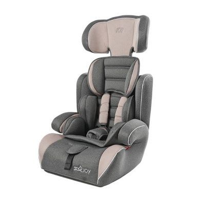 Дитяче автокрісло універсальне від 9-36кг з бустером I/II/III група JOY 8690-15 Сіре