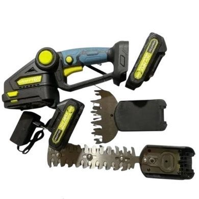 Кусторез аккумуляторный Saker Trimmer and Grass shear 36V KRAFFTEC Чёрный с зелёным