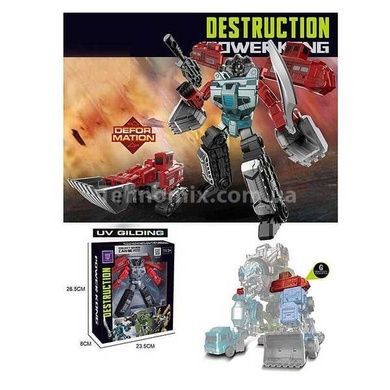 Трансформер Екскаватор Destruction Червоний