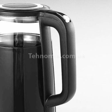 Електрочайник металевий дисковий 2200Вт Sokany SK-09050 Чорний