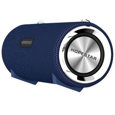 Портативна Bluetooth колонка Hopestar H39 з вологозахистом Темно-синя