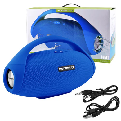 Портативна Bluetooth колонка Hopestar H31 Синя