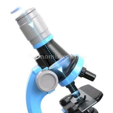 Детский микроскоп Scientific Microscope Голубой