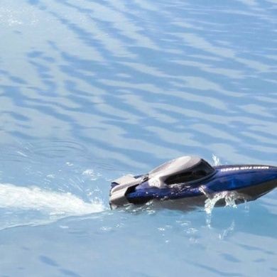 Катер на радиоуправлении аккумуляторный водонипроницаемый с подсветкой 333 KT 2511 Синий