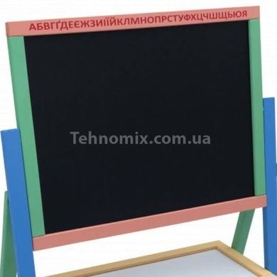 Мольберт магнитный поворотный двусторонний складной Мася 150 Разноцветный