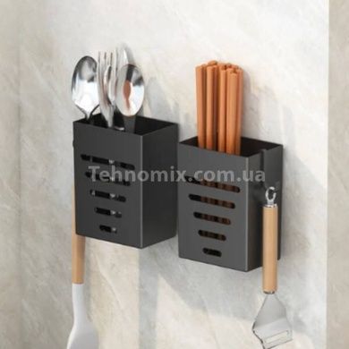 Стелаж-сушилка для кухонных принадлежностей настенный Chopsticks rack AND LY-952 Черный