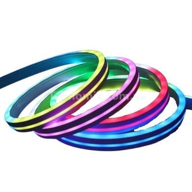 Гнучка неонова стрічка з керуванням від телефону Neon Strip 5м