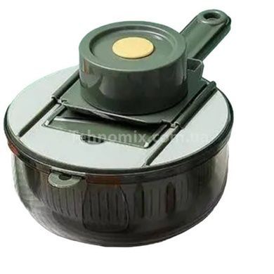 Овощерезка с насадками Vegetable Cutter 10в1 Зеленая