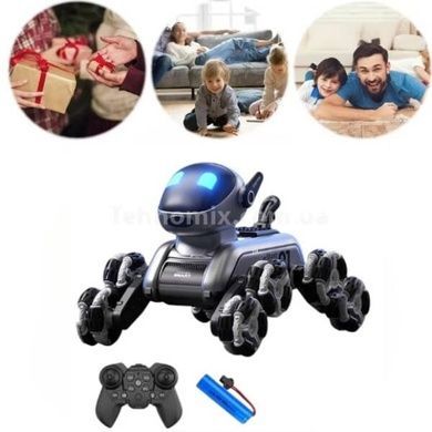 Робот-собака с музыкой, дистанционным управлением и 8 колесиками Robot Dog