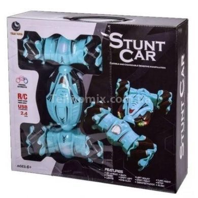 Машинка перевёртыш на радиоуправлении Stunt Car YL-51 Бирюзовая