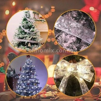 Гирлянда широкая в виде ленты 50Led 5м Christmas Decoration Белый