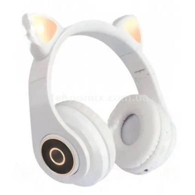 Бездротові навушники Bluetooth з котячими вушками LED СXT-B39 CATS