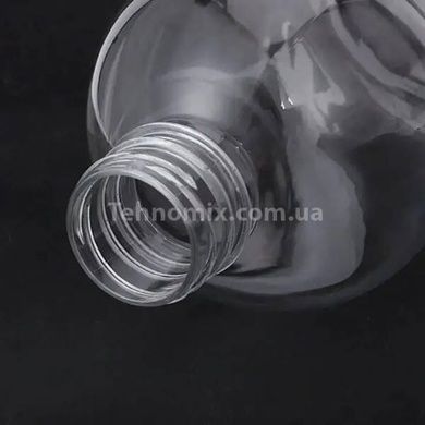 Бутылка для питьевой воды с фильтром 550мл BOTTLE Прозрачная с красной крышкой